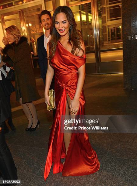 Christine Teigen attends The Hip-Hop Inaugural Ball II at Harman Center for the Arts on January 20, 2013 in Washington, DC.