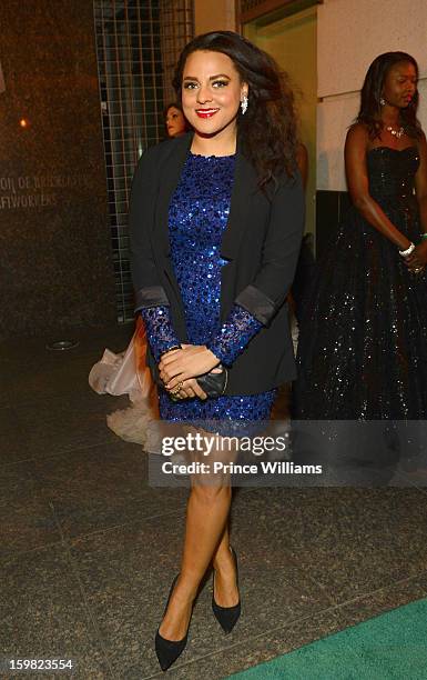 Marsha Ambrosius attends The Hip-Hop Inaugural Ball II at Harman Center for the Arts on January 20, 2013 in Washington, DC.