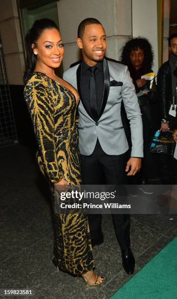 LaLa Anthony and Terrence J attend The Hip-Hop Inaugural Ball II at Harman Center for the Arts on January 20, 2013 in Washington, DC.