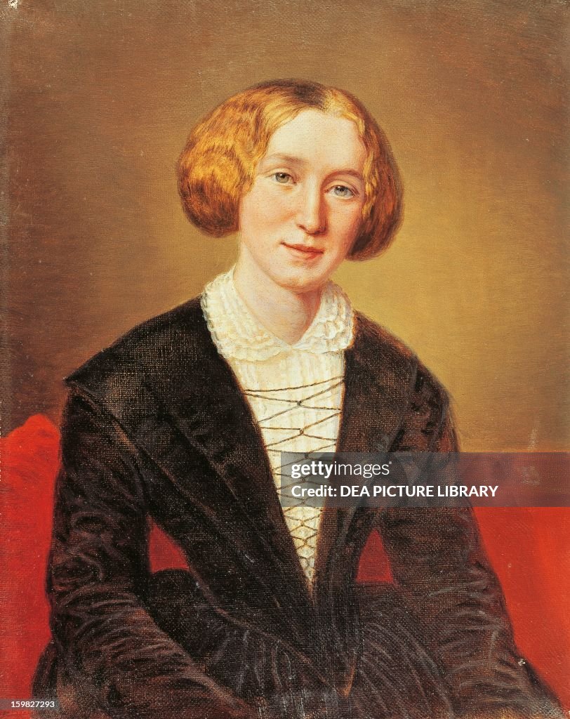 Portrait Of George Eliot Pseudonym Of Mary Anne Evans English portrait-of-george-eliot-pseudonym-of-mary-anne-evans-english