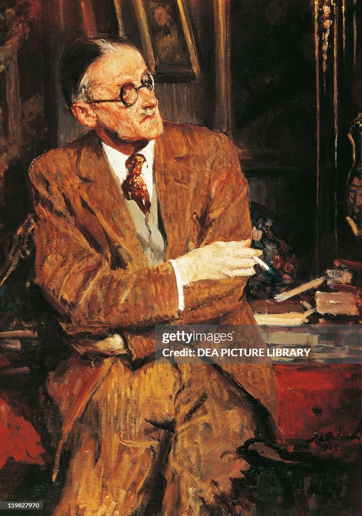 Portrait of James Joyce...