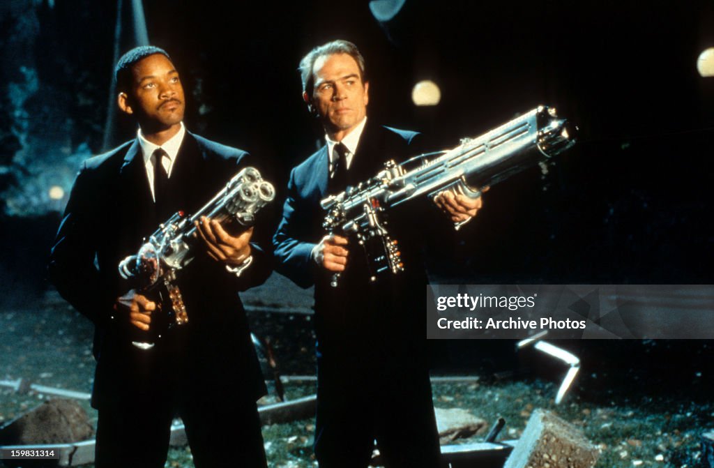 Will Smith And Tommy Lee Jones In 'Men In Black'