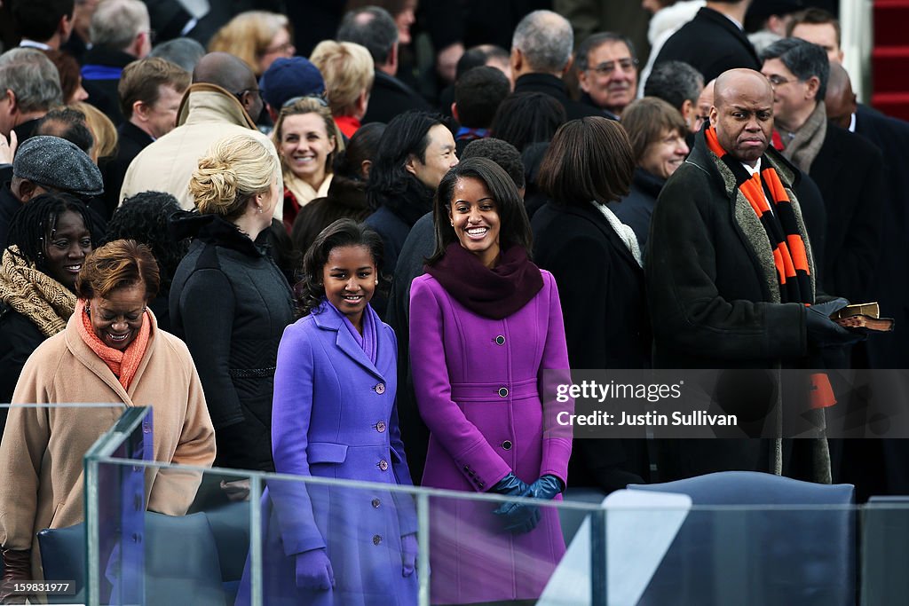 Barack Obama Sworn In As U.S. President For A Second Term