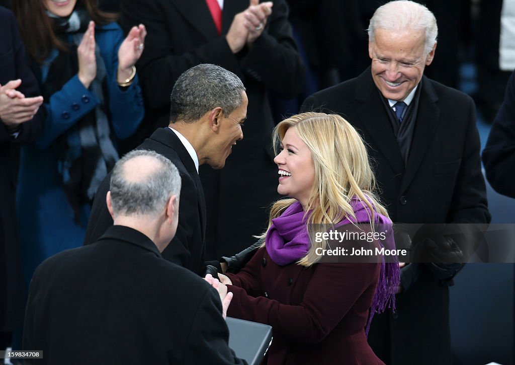 Barack Obama Sworn In As U.S. President For A Second Term