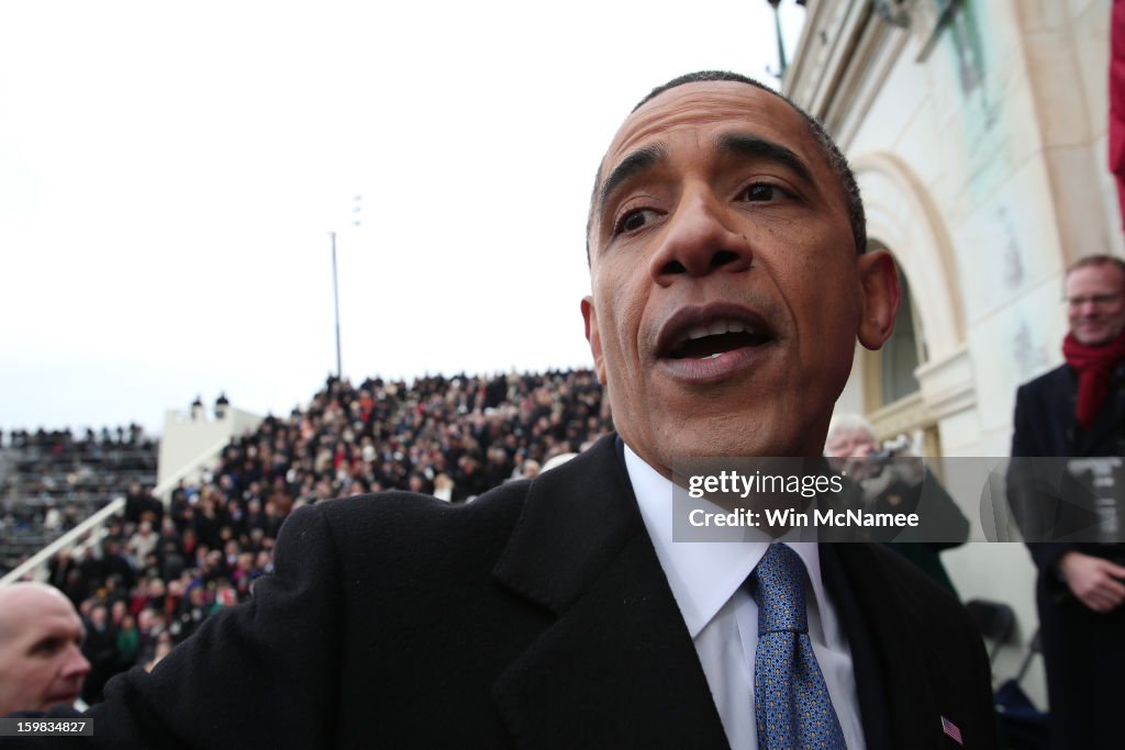 Barack Obama Sworn In As U.S. President For A Second Term