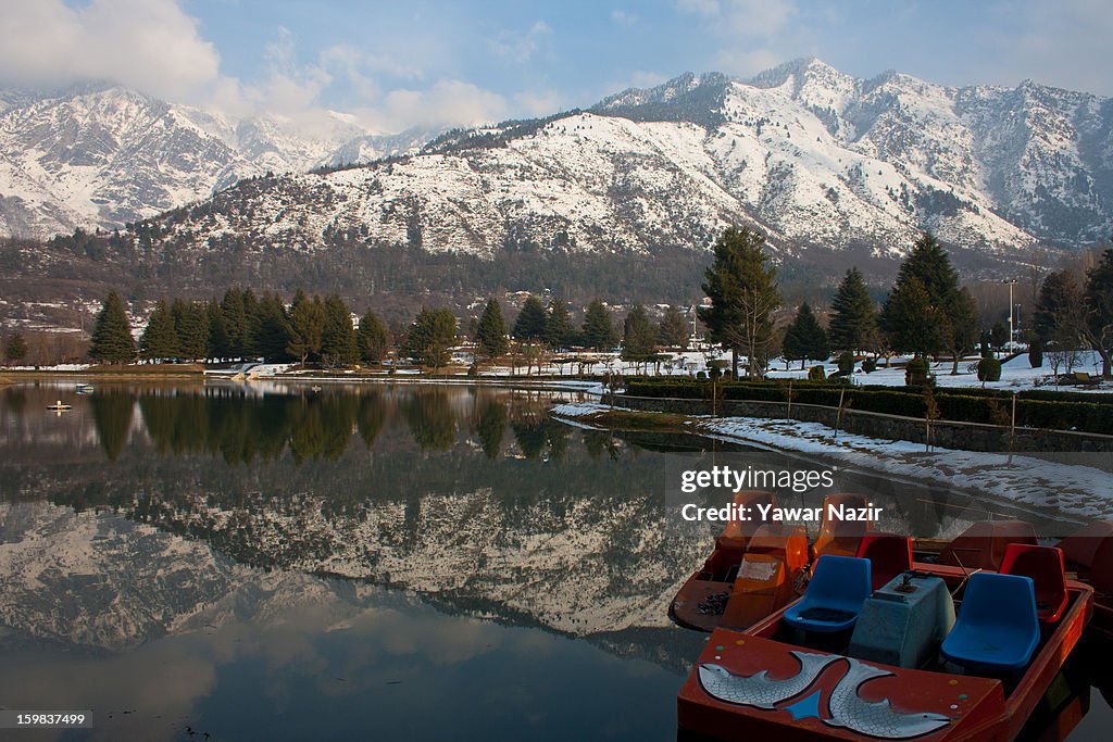 Weather Conditions In Kashmir Improve Following Heavy Snow And Rain