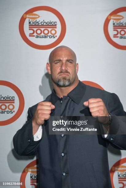 Bill Goldberg attends the Kids Choice Awards 2000 at Hollywood Bowl in Hollywood, California, United States, 13th April 2000.