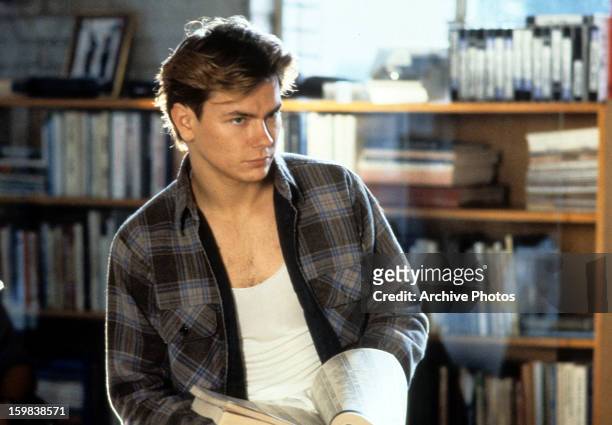 River Phoenix in a scene from the film 'Sneakers', 1992.