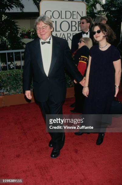 Alan Parker and wife Lisa Moran attend 54th Annual Golden Globe Awards at the Beverly Hilton Hotel in Beverly Hills, California, United States, 19th...