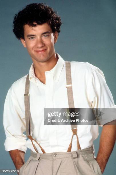 Tom Hanks publicity portrait for the film 'The Man With One Red Shoe', 1985.