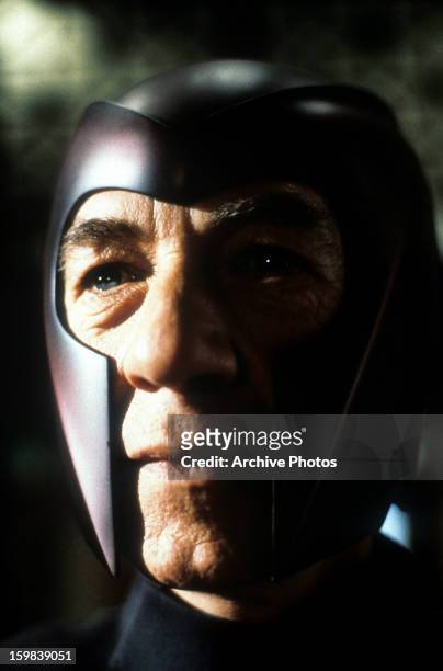 Ian McKellen in a scene from the film 'X-Men', 2000.