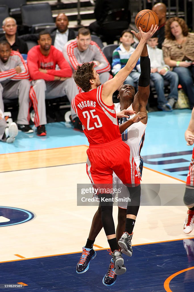 Houston Rockets v Charlotte Bobcats