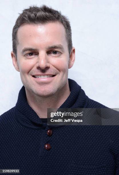 Filmmaker Chris Nelson poses for a portrait during the 2013 Sundance Film Festival at the WireImage Portrait Studio at Village At The Lift on January...