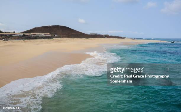 ascension island beach. - st helena stock pictures, royalty-free photos & images