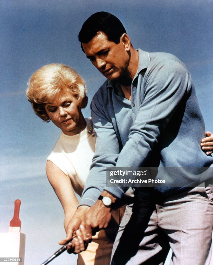 Doris Day and Rock Hudson golf in a scene from the film 'Send Me No... News Photo - Getty Images Doris Day and Rock Hudson golf in a scene from the film 'Send Me No... News Photo - Getty Images