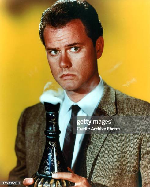 Larry Hagman in publicity portrait for the television series 'I Dream Of Jeannie', Circa 1962.