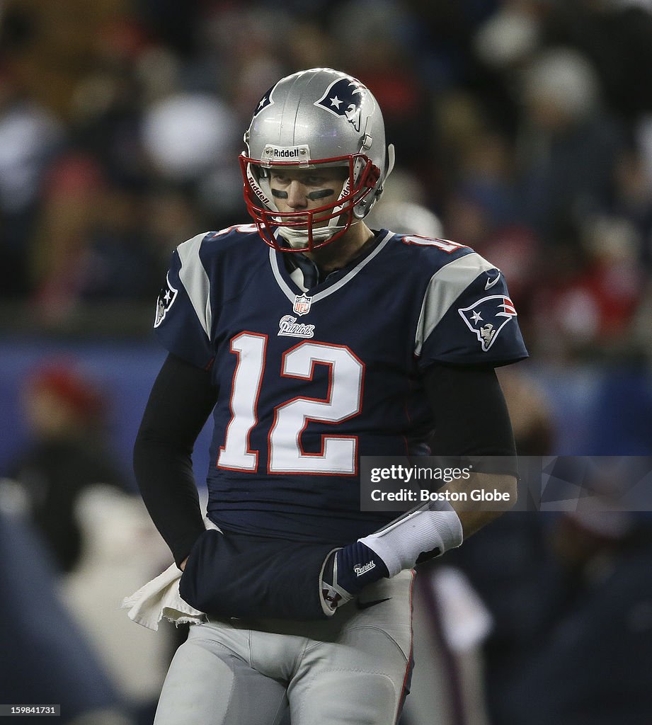 AFC Championship: Baltimore Ravens Vs. New England Patriots