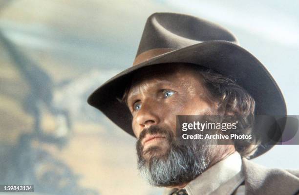 Kris Kristofferson in a scene from the film 'Heaven's Gate', 1980.