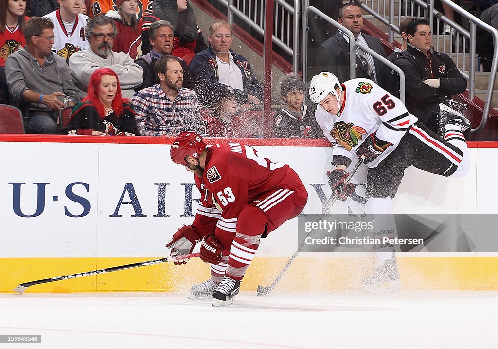 Chicago Blackhawks v Phoenix Coyotes