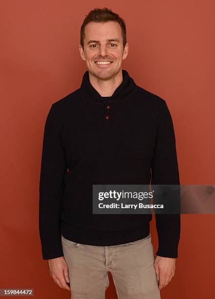 Writer/director Chris Nelson poses for a portrait during the 2013 Sundance Film Festival at the Getty Images Portrait Studio at Village at the Lift...