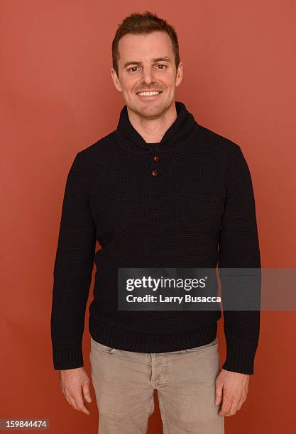 Writer/director Chris Nelson poses for a portrait during the 2013 Sundance Film Festival at the Getty Images Portrait Studio at Village at the Lift...