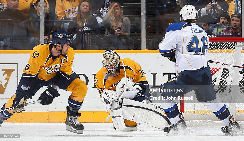 St Louis Blues v Nashville Predators