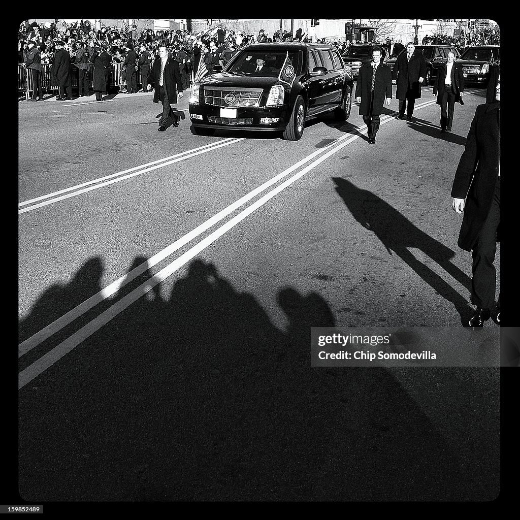Frames From The Inauguration: Washington, DC Prepares For Obama's Second Swearing In