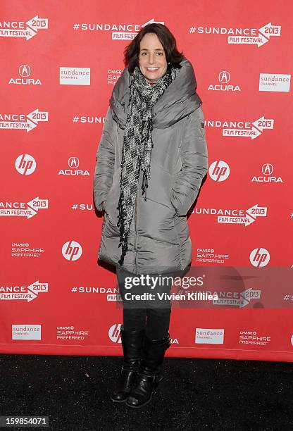 Actress Anne Dodge attends "Computer Chess" Premiere - 2013 Sundance Film Festival at Library Center Theater on January 21, 2013 in Park City, Utah.