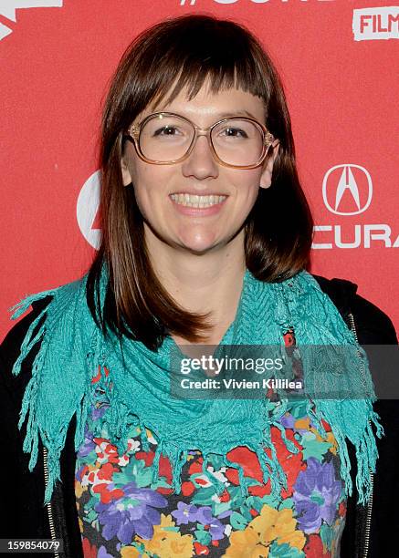 Actress Robin Schwartz attends "Computer Chess" Premiere - 2013 Sundance Film Festival at Library Center Theater on January 21, 2013 in Park City,...