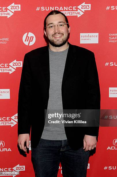 Actor Eric Newton attends "Computer Chess" Premiere - 2013 Sundance Film Festival at Library Center Theater on January 21, 2013 in Park City, Utah.