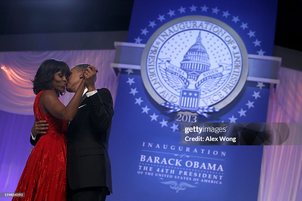 President Obama And First Lady Attend Inaugural Balls