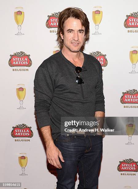 Actor Dermot Mulroney attends the Stella Artois press junket for "The Ramblers" at Village at the Lift on January 21, 2013 in Park City, Utah.