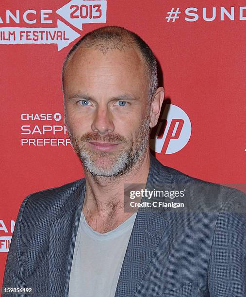 Fredrik Bond attends 'The Necessary Death Of Charlie Countryman' premiere at Eccles Center Theatre during the 2013 Sundance Film Festival on January...