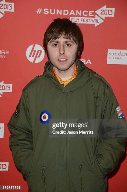 James Buckley attends "The Necessary Death Of Charlie Countryman" premiere at Eccles Center Theatre during the 2013 Sundance Film Festival on January...