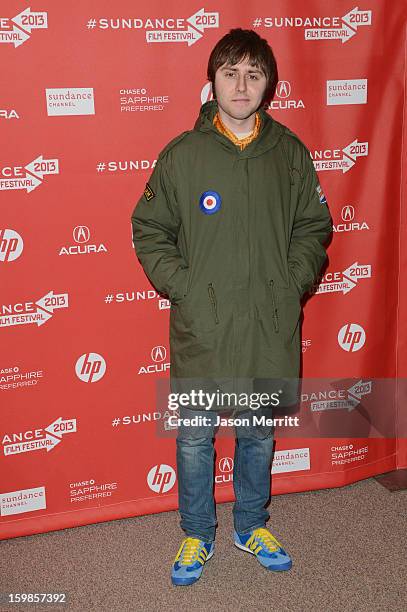 James Buckley attends "The Necessary Death Of Charlie Countryman" premiere at Eccles Center Theatre during the 2013 Sundance Film Festival on January...