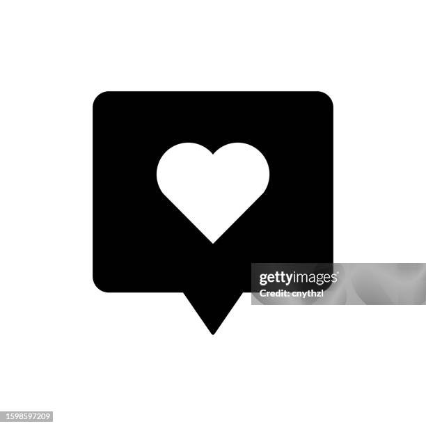 like button icon solid style. vector icon design element for web page, mobile app, ui, ux design - like icon vector stock illustrations