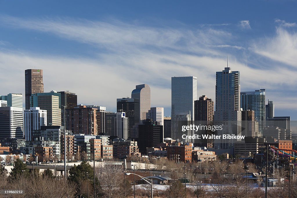 Denver, CO, city view