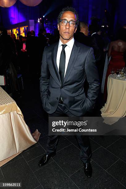 Actor Andre Royo attends the Inaugural Ball hosted by BET Networks at Smithsonian American Art Museum & National Portrait Gallery on January 21, 2013...