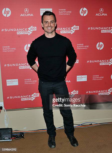 Director Chris Nelson attends the "Ass Backwards" premiere at Egyptian Theatre during the 2013 Sundance Film Festival on January 21, 2013 in Park...