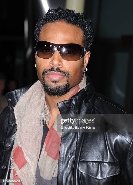 Actor Shawn Wayans attends the premiere of 'A Haunted House' at ArcLight Hollywood on January 3, 2013 in Hollywood, California.