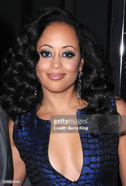 Actress Essence Atkins attends the premiere of 'A Haunted House' at ArcLight Hollywood on January 3, 2013 in Hollywood, California.