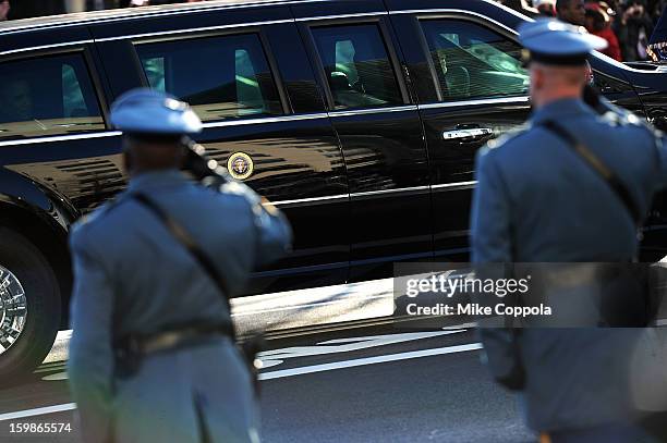 57th United States Presidential Inauguration General Atmosphere on January 21, 2013 in Washington, United States.