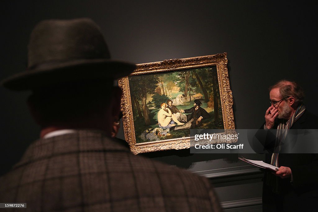 Manet's The Railway Forms Part Of The Royal Academy Of Arts Major New Exhibition