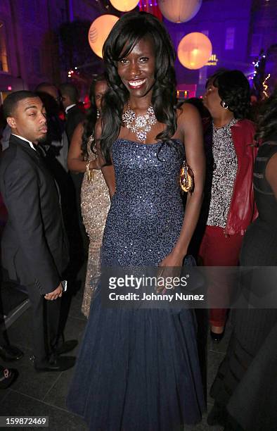 Bozoma Saint John attends the 2013 BET Networks Inaugural Gala at Smithsonian National Museum Of American History on January 21, 2013 in Washington,...