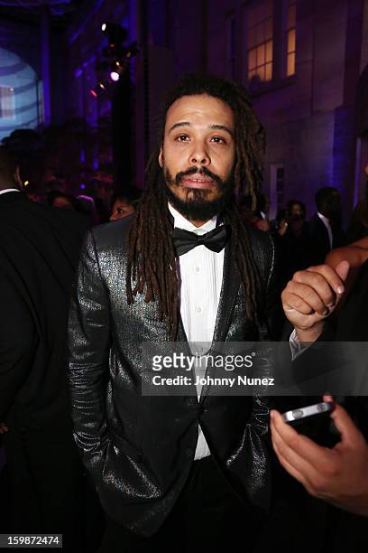 Bazaar Royale attends the 2013 BET Networks Inaugural Gala at Smithsonian National Museum Of American History on January 21, 2013 in Washington,...