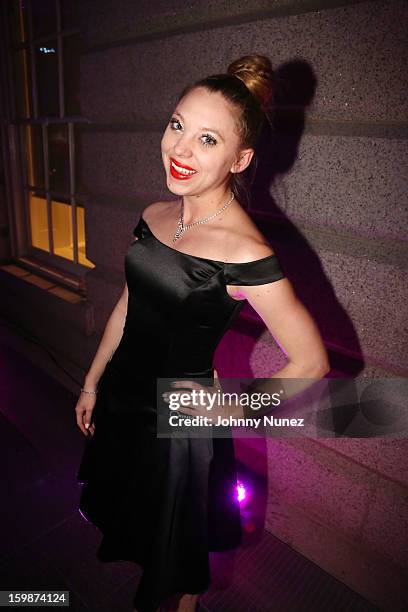 Jessica Mercedes Penzari attends the 2013 BET Networks Inaugural Gala at Smithsonian National Museum Of American History on January 21, 2013 in...