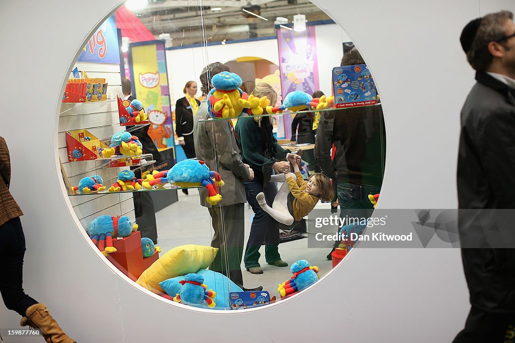 Toy Enthusiasts Attend The Toy Fair 2013