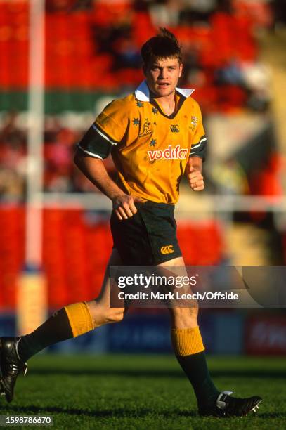October 2001, Leicester - Rugby - English National Divisions v Australia - Ben Tune of Australia.
