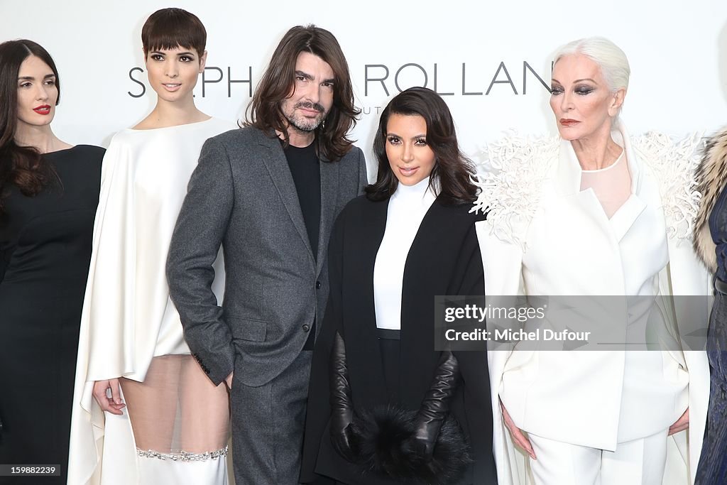 Stephane Rolland: Front Row - Paris Fashion Week Haute-Couture Spring/Summer 2013