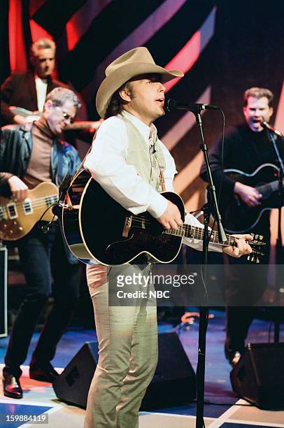 Episode -- Pictured: Dwight Yoakam during a performance on June 21, 1998 --